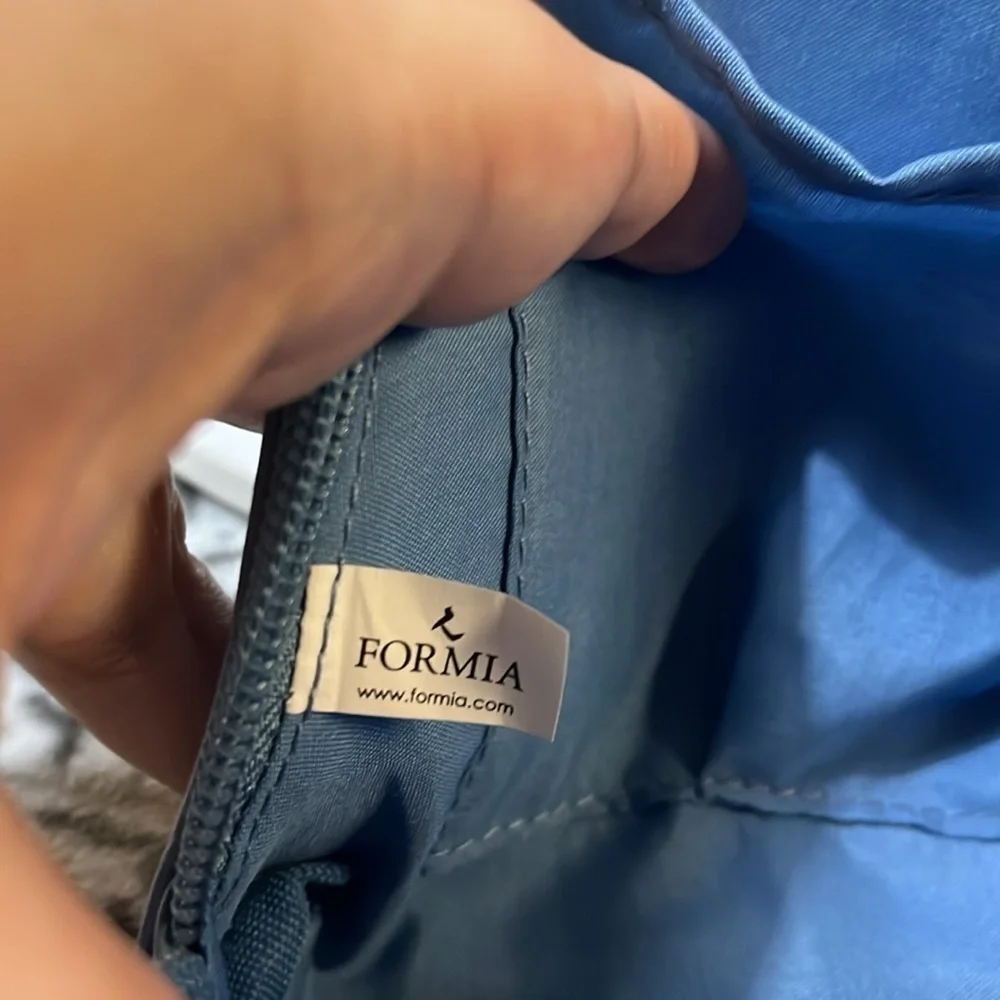 Ferragamo Travel Pouch for Turkish Airlines, Blue